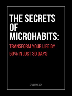cover image of The Secrets of Microhabits